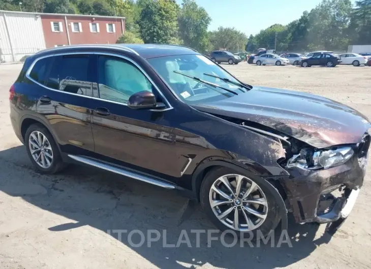 BMW X3 2019 vin 5UXTR9C52KLE21932 from auto auction Iaai