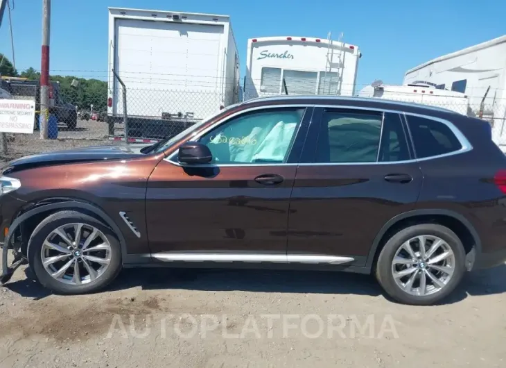 BMW X3 2019 vin 5UXTR9C52KLE21932 from auto auction Iaai