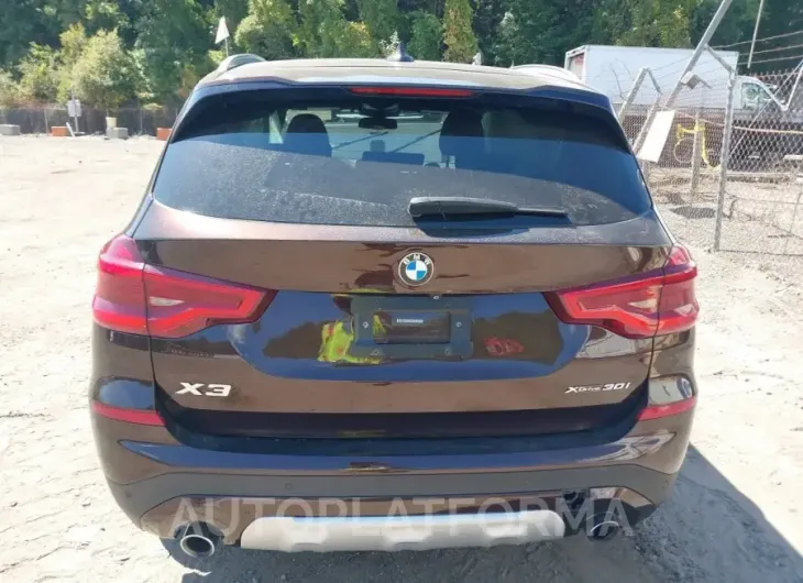 BMW X3 2019 vin 5UXTR9C52KLE21932 from auto auction Iaai