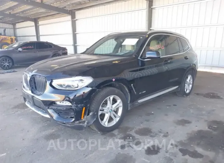 BMW X3 2018 vin 5UXTR9C54JLC77640 from auto auction Iaai