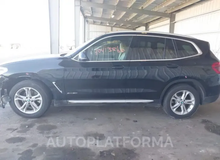 BMW X3 2018 vin 5UXTR9C54JLC77640 from auto auction Iaai