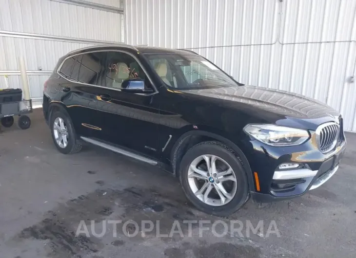 BMW X3 2018 vin 5UXTR9C54JLC77640 from auto auction Iaai