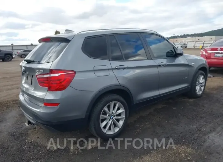 BMW X3 2017 vin 5UXWX9C56H0T07507 from auto auction Iaai