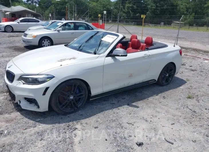 BMW M240I 2018 vin WBA2N1C50JVC27975 from auto auction Iaai