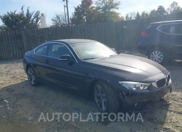 BMW 428I 2016 vin WBA3N9C50GK249873 from auto auction Iaai