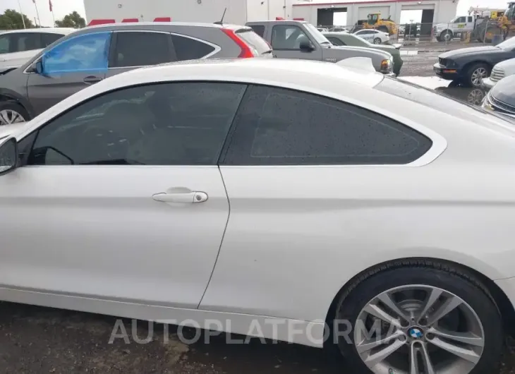 BMW 430I 2017 vin WBA4R7C55HK895778 from auto auction Iaai