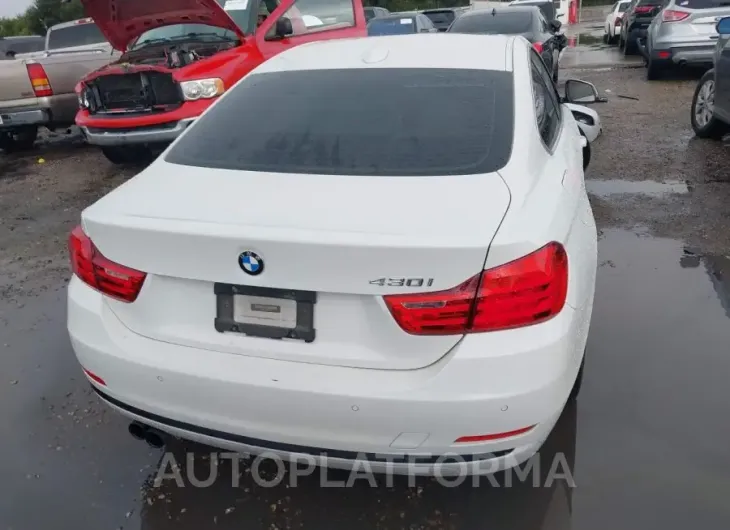 BMW 430I 2017 vin WBA4R7C55HK895778 from auto auction Iaai