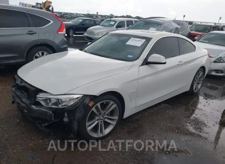 BMW 430I 2017 vin WBA4R7C55HK895778 from auto auction Iaai