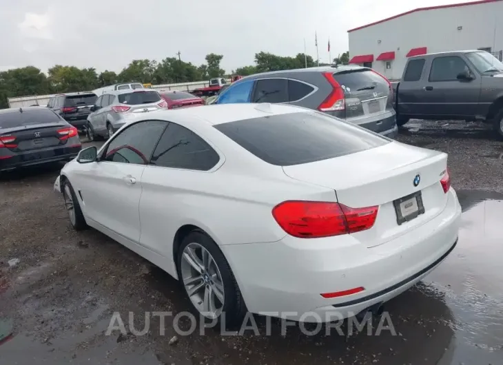 BMW 430I 2017 vin WBA4R7C55HK895778 from auto auction Iaai