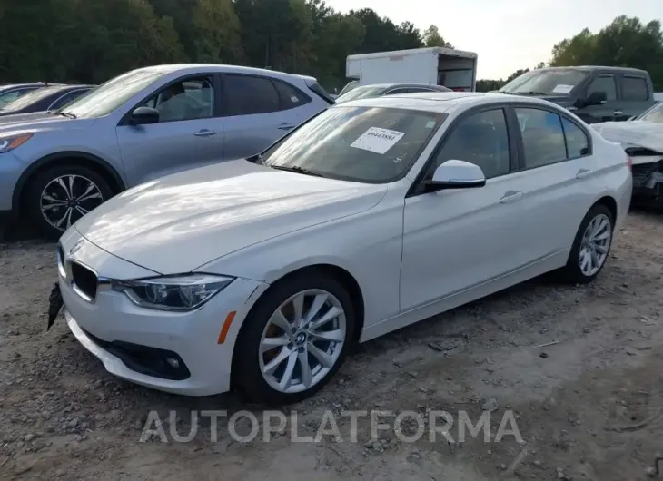 BMW 320I 2018 vin WBA8A3C57JA492155 from auto auction Iaai