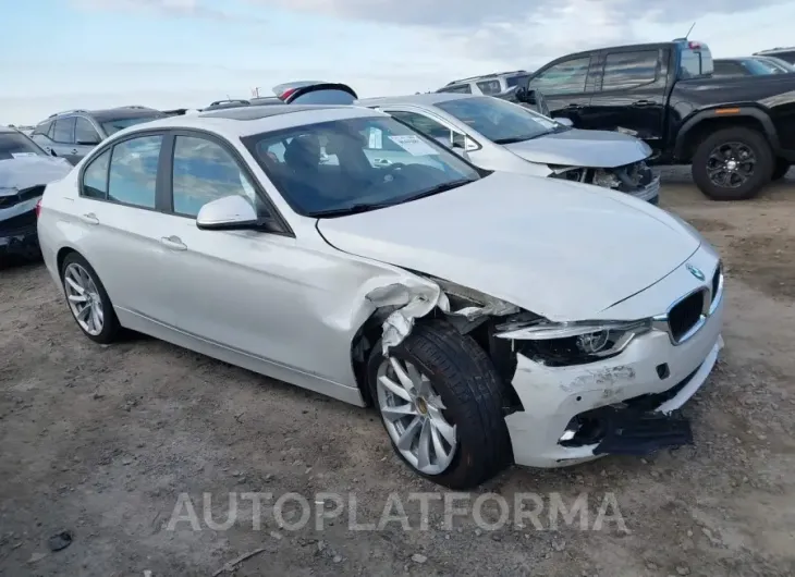 BMW 320I 2018 vin WBA8A3C57JA492155 from auto auction Iaai