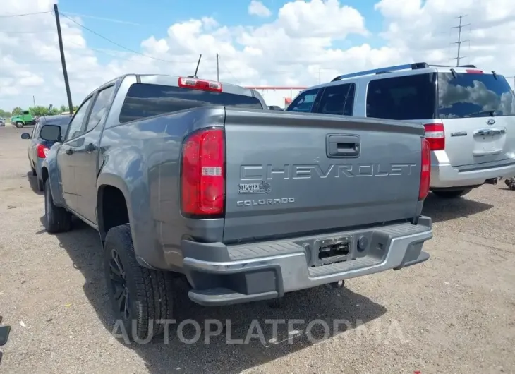 CHEVROLET COLORADO 2022 vin 1GCGSBEA6N1282037 from auto auction Iaai