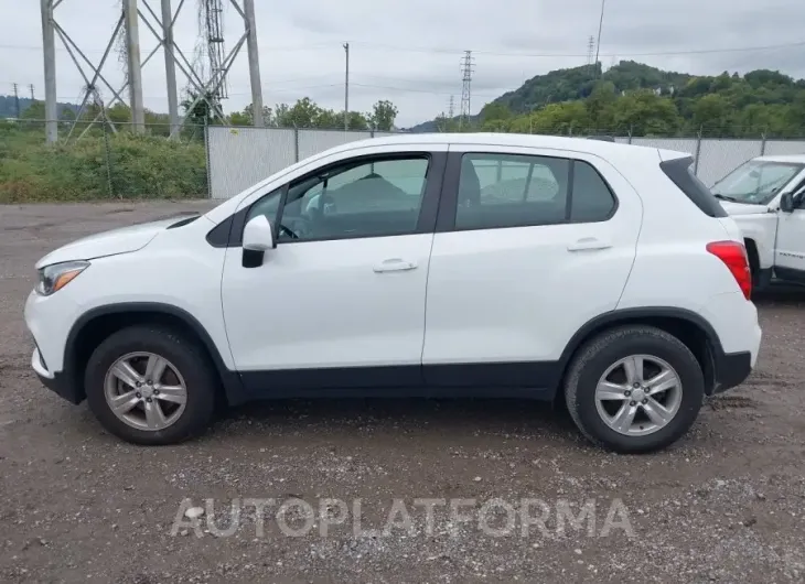 CHEVROLET TRAX 2018 vin KL7CJNSB9JB724438 from auto auction Iaai