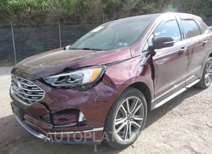 FORD EDGE 2019 vin 2FMPK4K99KBC45288 from auto auction Iaai