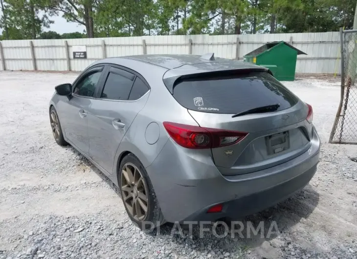 MAZDA MAZDA3 2016 vin 3MZBM1M78GM308046 from auto auction Iaai