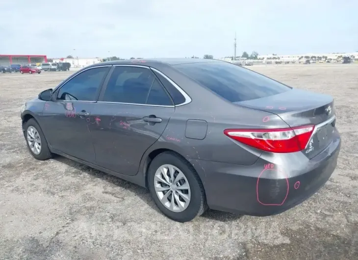 TOYOTA CAMRY 2016 vin 4T4BF1FK3GR548679 from auto auction Iaai