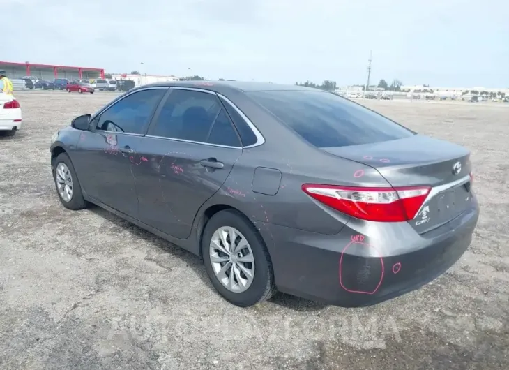 TOYOTA CAMRY 2016 vin 4T4BF1FK3GR548679 from auto auction Iaai