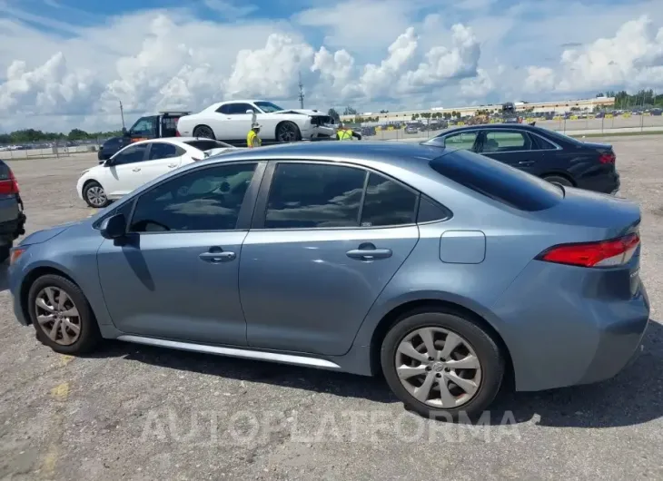 TOYOTA COROLLA 2021 vin JTDEPMAE6MJ126768 from auto auction Iaai