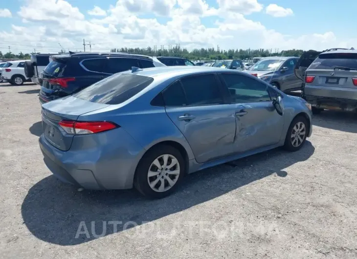 TOYOTA COROLLA 2021 vin JTDEPMAE6MJ126768 from auto auction Iaai