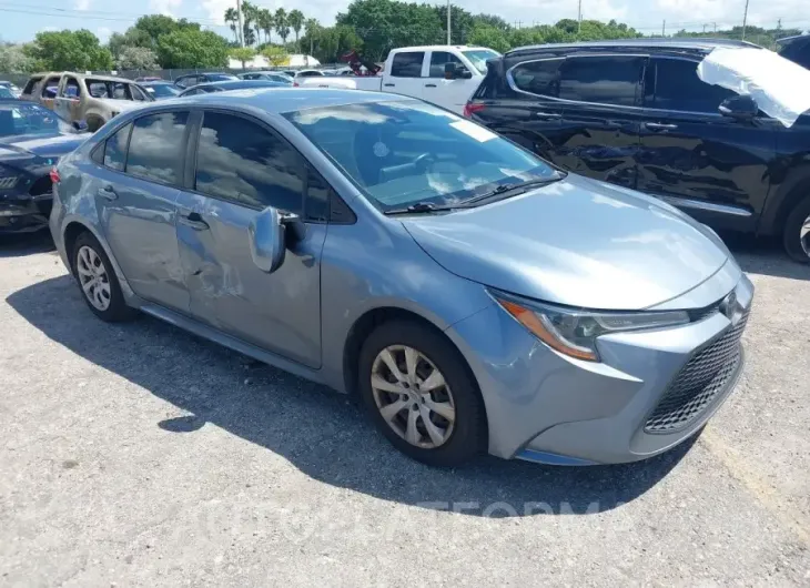 TOYOTA COROLLA 2021 vin JTDEPMAE6MJ126768 from auto auction Iaai