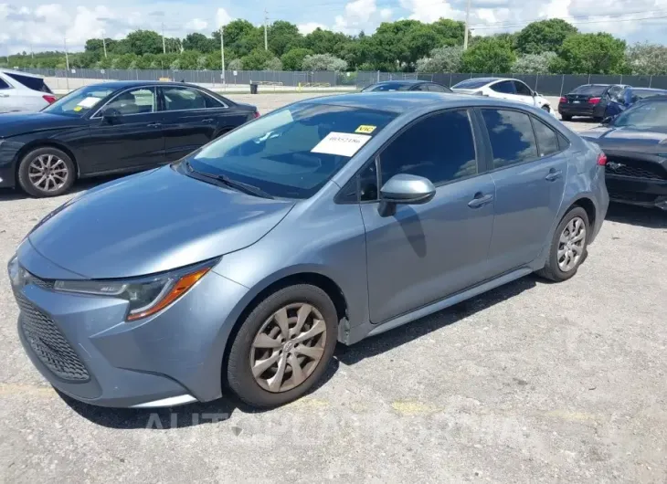 TOYOTA COROLLA 2021 vin JTDEPMAE6MJ126768 from auto auction Iaai