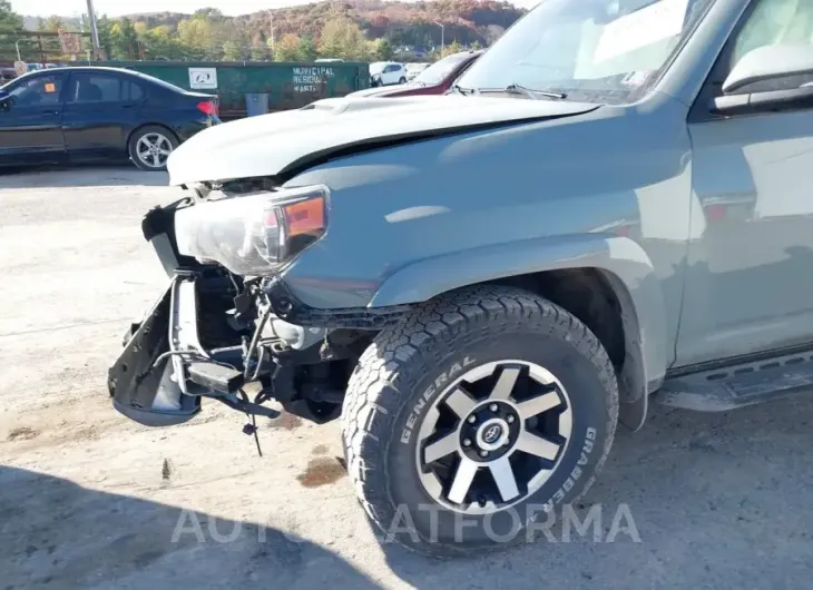 TOYOTA 4RUNNER 2022 vin JTERU5JR4N6030124 from auto auction Iaai