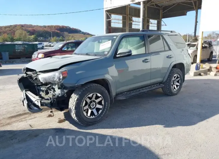 TOYOTA 4RUNNER 2022 vin JTERU5JR4N6030124 from auto auction Iaai