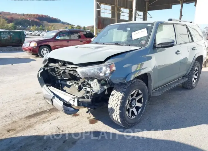 TOYOTA 4RUNNER 2022 vin JTERU5JR4N6030124 from auto auction Iaai