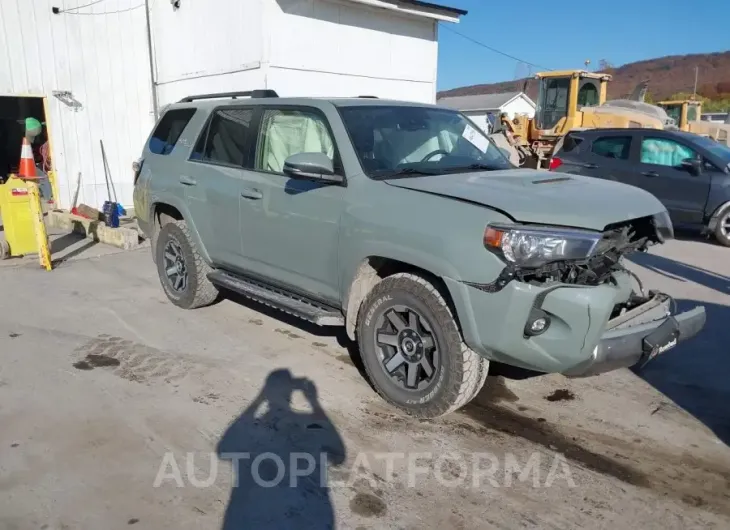 TOYOTA 4RUNNER 2022 vin JTERU5JR4N6030124 from auto auction Iaai