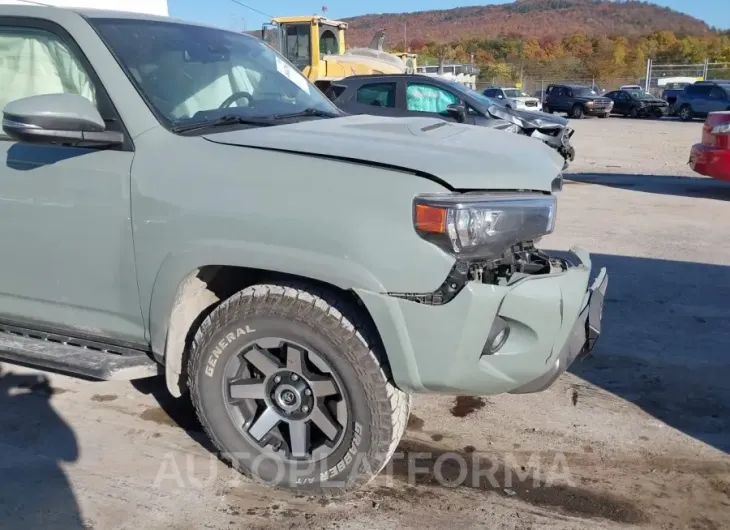 TOYOTA 4RUNNER 2022 vin JTERU5JR4N6030124 from auto auction Iaai