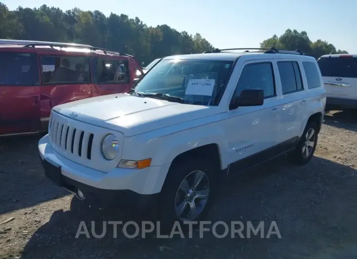 JEEP PATRIOT 2016 vin 1C4NJRFB5GD672929 from auto auction Iaai