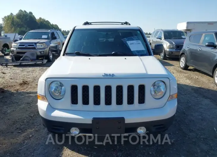 JEEP PATRIOT 2016 vin 1C4NJRFB5GD672929 from auto auction Iaai