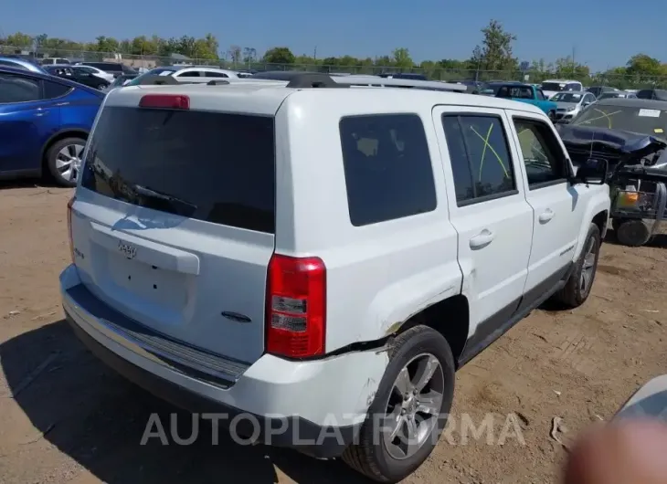 JEEP PATRIOT 2016 vin 1C4NJRFB7GD806002 from auto auction Iaai