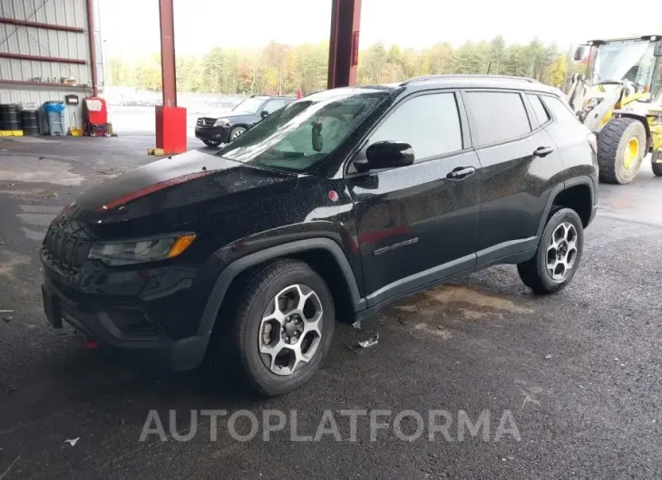 JEEP COMPASS 2022 vin 3C4NJDDB4NT220239 from auto auction Iaai