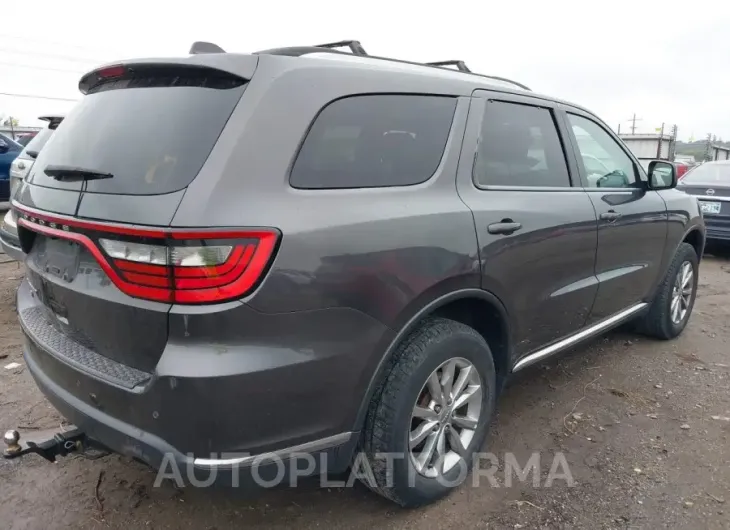 DODGE DURANGO 2018 vin 1C4RDJAG3JC101076 from auto auction Iaai