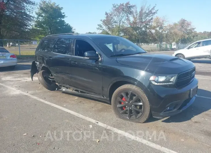 DODGE DURANGO 2018 vin 1C4RDJDG0JC317091 from auto auction Iaai