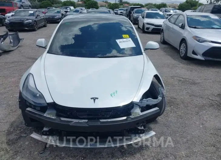 TESLA MODEL 3 2022 vin 5YJ3E1EA1NF312276 from auto auction Iaai