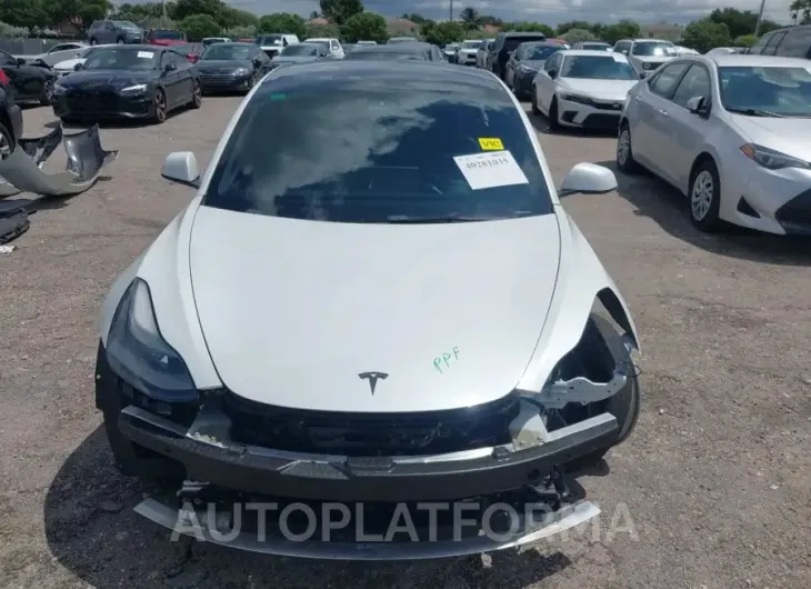 TESLA MODEL 3 2022 vin 5YJ3E1EA1NF312276 from auto auction Iaai