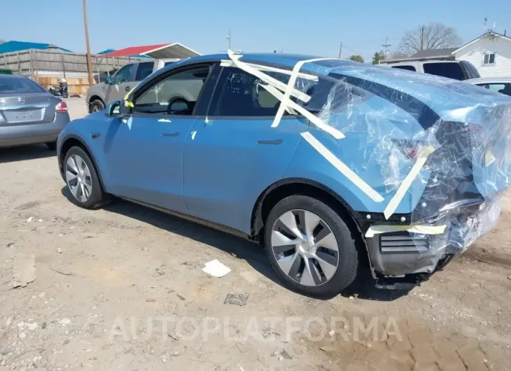 TESLA MODEL Y 2023 vin 7SAYGAEE9PF902458 from auto auction Iaai