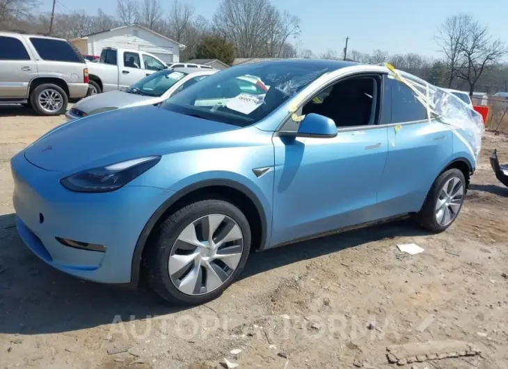 TESLA MODEL Y 2023 vin 7SAYGAEE9PF902458 from auto auction Iaai