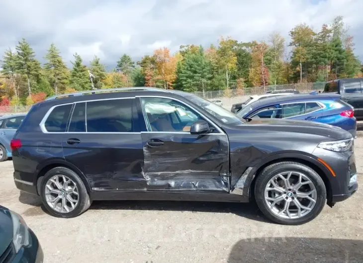 BMW X7 2020 vin 5UXCW2C07L9A01151 from auto auction Iaai