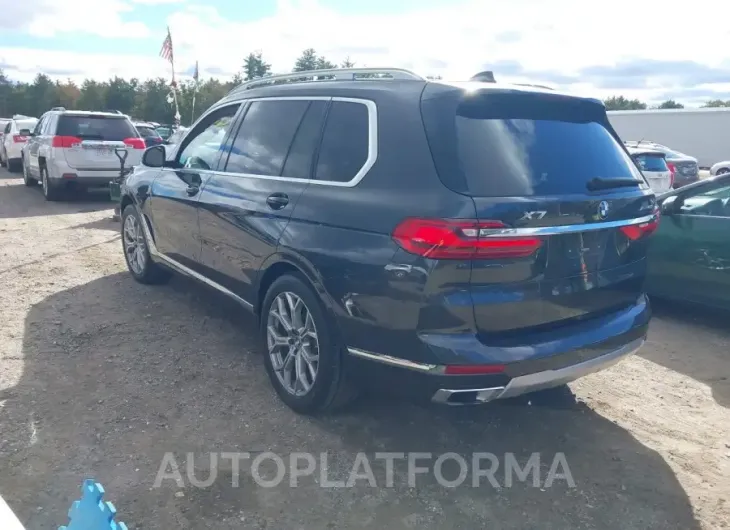 BMW X7 2020 vin 5UXCW2C07L9A01151 from auto auction Iaai