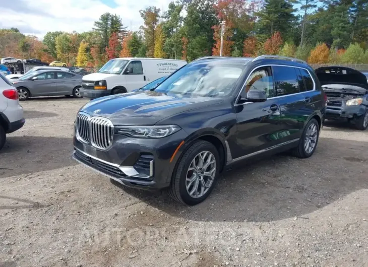 BMW X7 2020 vin 5UXCW2C07L9A01151 from auto auction Iaai