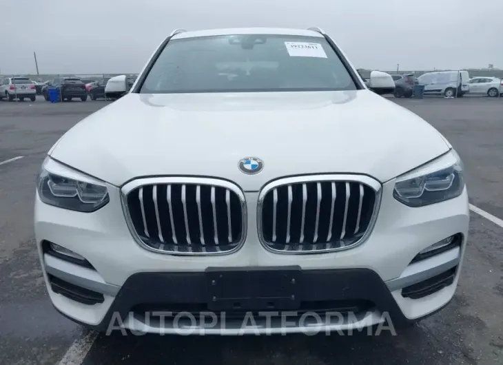 BMW X3 2019 vin 5UXTR9C56KLP81783 from auto auction Iaai