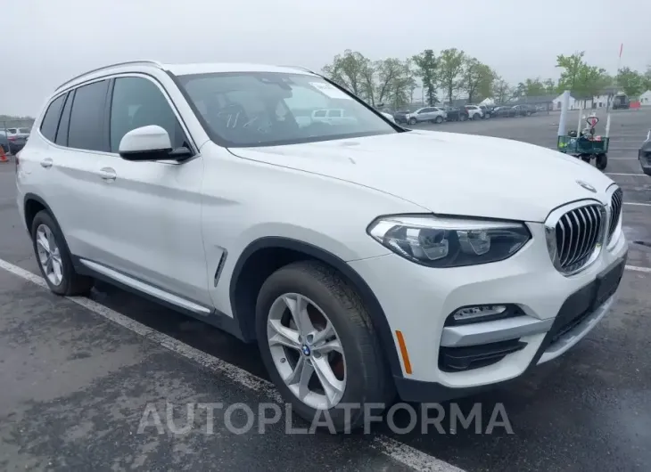 BMW X3 2019 vin 5UXTR9C56KLP81783 from auto auction Iaai