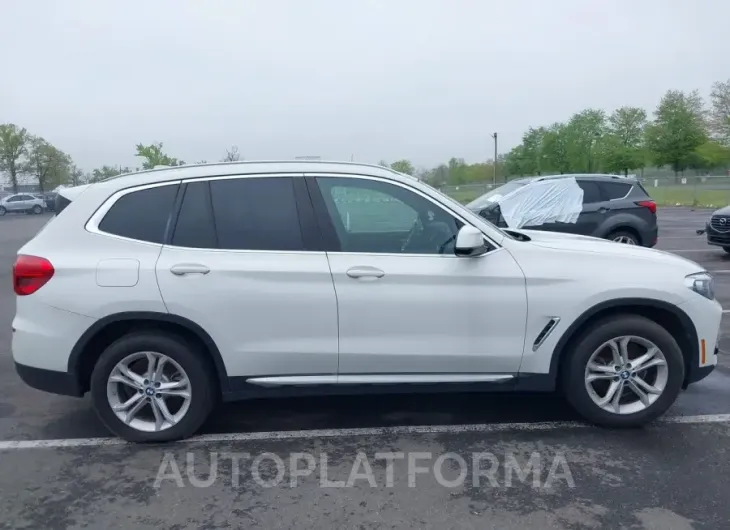 BMW X3 2019 vin 5UXTR9C56KLP81783 from auto auction Iaai