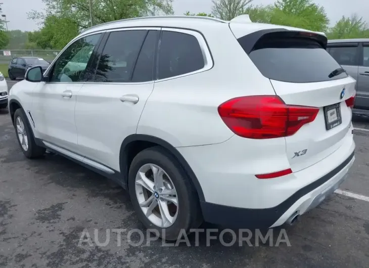 BMW X3 2019 vin 5UXTR9C56KLP81783 from auto auction Iaai