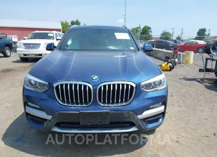 BMW X3 2018 vin 5UXTR9C58JLC77964 from auto auction Iaai