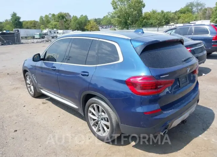 BMW X3 2018 vin 5UXTR9C58JLC77964 from auto auction Iaai