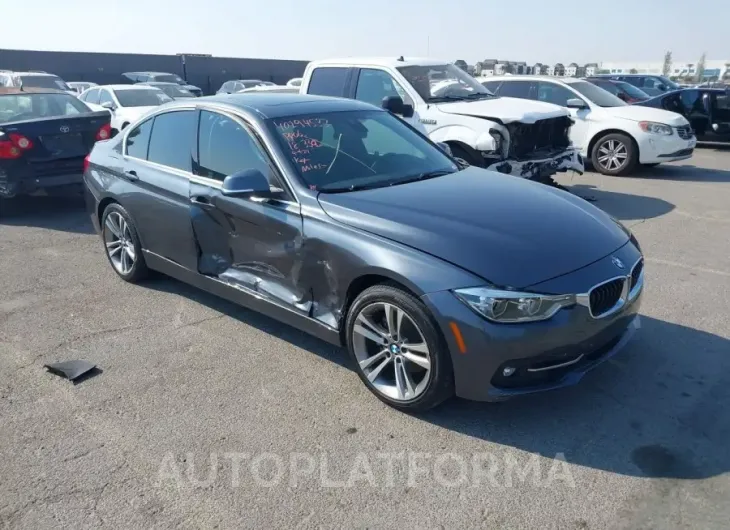 BMW 330I 2018 vin WBA8B9G5XJNV00591 from auto auction Iaai